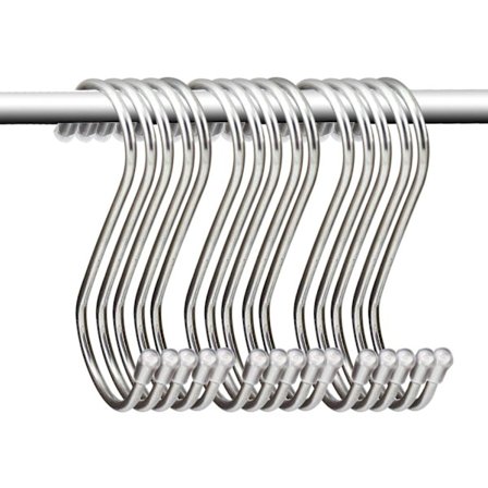 S-formet metallhengende krok i rustfritt stål multifunksjonshenger