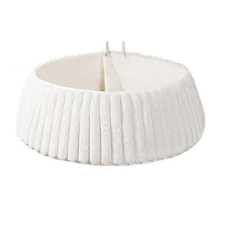 Juletræstæppe Juletræstæppe Glædelig Jul Indretning Godt Nytår til Juletræ Hvid[D]