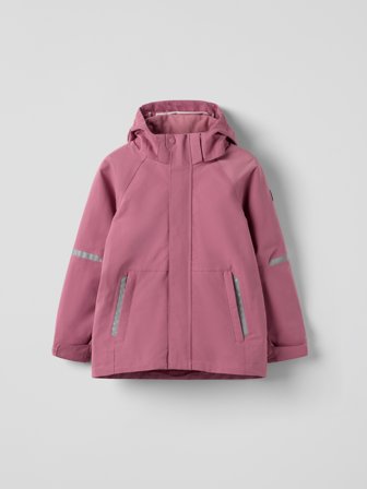 Wasserdichte Shelljacke Stormy - 80 - kinderbekleidung - pink - Polarn O. Pyret
