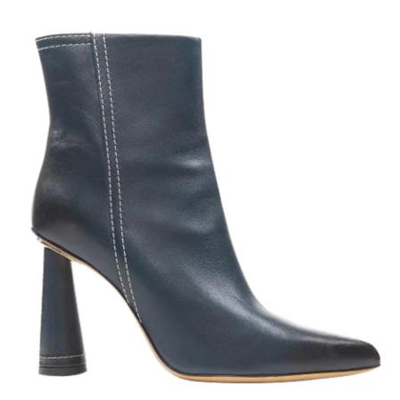 Jacquemus Pre-owned, Pre-owned Leather boots Blauw, Dames, Maat:38 EU,leer