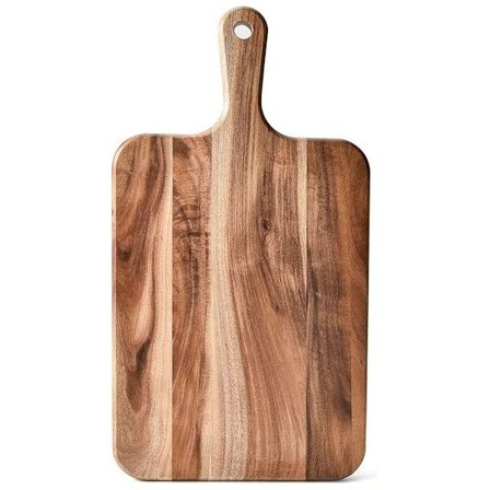 Skärbräda i trä Massiv träskärbräda Pizza Biff Köksbricka