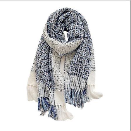 Høst Vinter Forlenge Fortykke Varm Vevd Dusken Vill Sjal Skjerf