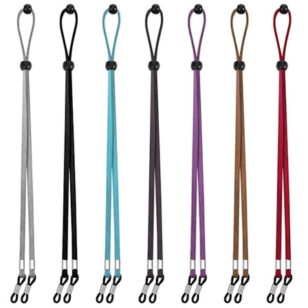 7 stk brilleremmer kjede, justerbare brilleremmer briller holder stropp briller kjede briller armbånd for kvinner menn