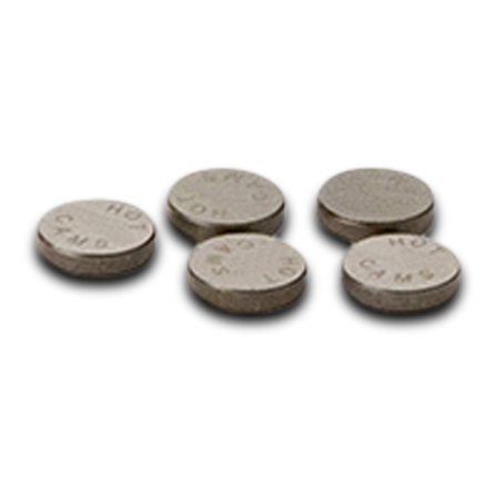 Shims Navulling Hot Cams 5 Stuks