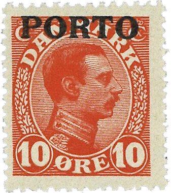 Danmark 1921 - Portomærker AFA 4 - Postfrisk