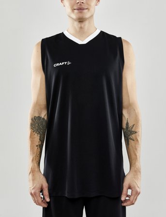 Craft Progress Basket Singlet M - Black - XL