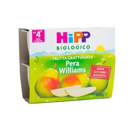Hipp Bio Frutta Grattugiata Pera Williams 4x100g