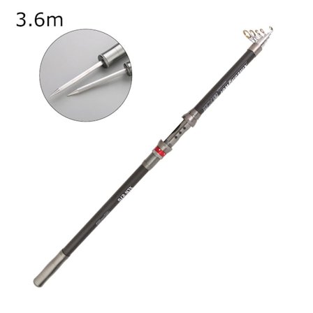 Teleskopisk fiskestang Strømhåndstang 3.6 3.6