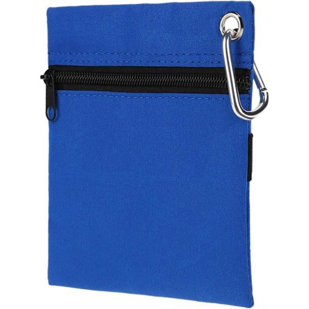 1 blå golf-T-shirtväska, blixtlåst golf-T-shirtförvaringsväska