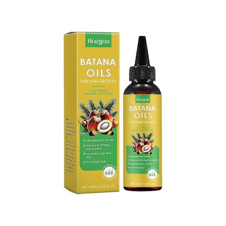 Batana Hårvårdsolja - Vårdande Hårbotten & Frisskontroll Eterisk Olja för Friskare Hår