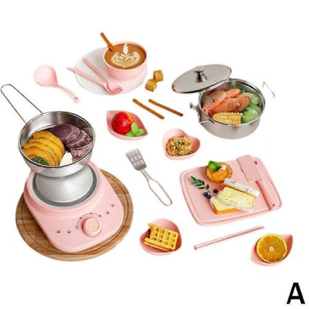 Ægte madlavning for børn Ægte madlavningskøkkenlegesæt Minikøkken