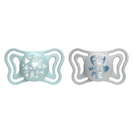 Chicco Physoforma Light Succhietto Silicone Azzurro 2 Pezzi 2-6