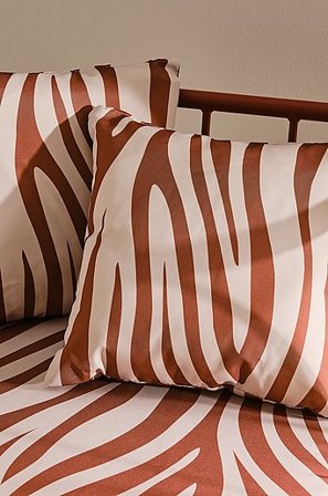 Jotex - Kussen Pak Van 2 Roestige Zebra Roestige zebra - MENTON - Koop Textiel bij Jotex