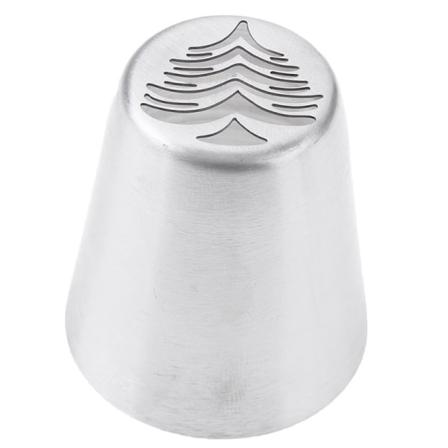 Russisk blomstermund DIY bageværktøjssæt, rustfrit stål blomstermundsæt, sprøjtetuller i metal B