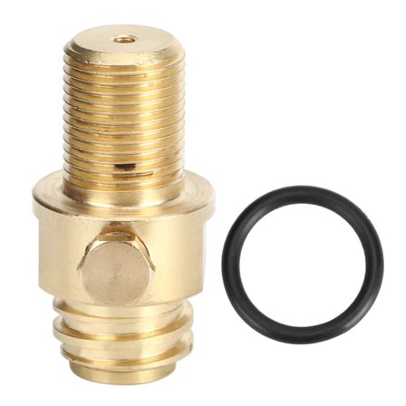 Sodacylinderventil CO2 Refill Adapter Converter M18X1.5 för Sodastream