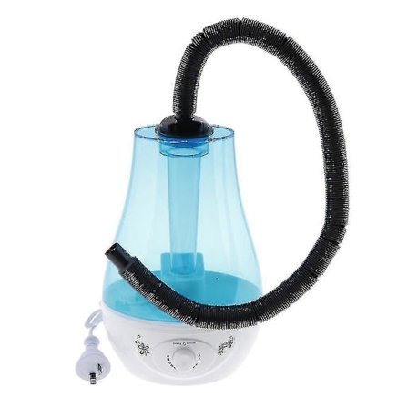 3L Reptil Terrarium Tank Luftfukter Tåkegenerator Vaporizer Blå TAO