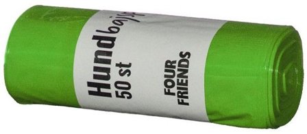 Lupus Bajspåse Grön 50 st