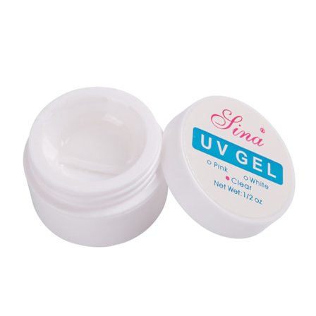 Snabbtorkande Kristall Nagel Förlängningslim Manikyr UV Gel Byggare Nagellim Transparent