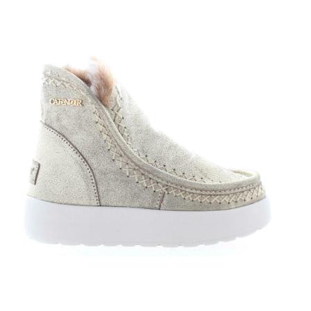 CafèNoir Laarzen , Beige , Dames , Maat: 40 EU Enkellaarsjes