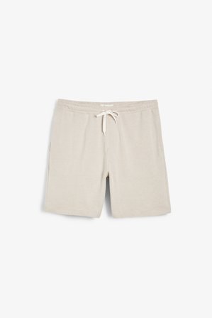 Kappahl | Shorts i sweatshirtmaterial Melerad beige XS | Melerad beige