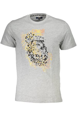 Cavalli Class T-shirt Maniche Corte Uomo Grigio