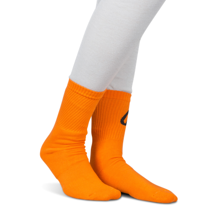 Strumpor Acerbis Orange/Fluo Gul M