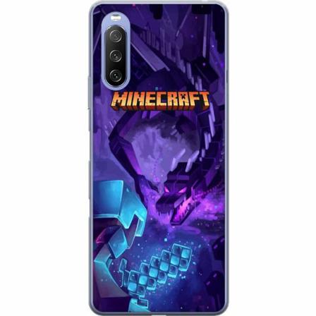 Sony Xperia 10 Iii Genomskinligt Skal Minecraft