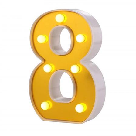 JUSTUP LED-kirjainvalot 26 Kultaista Aakkosten Valoisia Marquee-kirjaimia Hää-, Syntymäpäivä- ja Joulujuhliin, Kotiin, Baariin (Kulta 8)