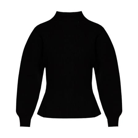 Alaïa - Stickade Tröjor & Koftor - Svart - Dam - Storlek: S, Dam, Storlek: S