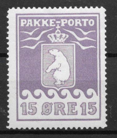 Grønland 1915 - Pak. 8I - ustemplet