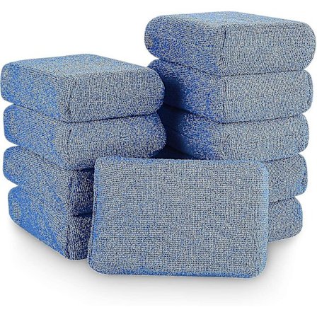 Mikrofiber Svamp Applikatorer - Svamper Innpakket I Mikrofiber