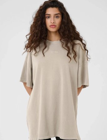 Gestuz Jiogz Oversize Tee - Grey - S