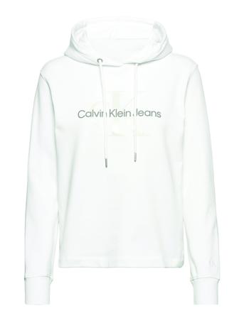 Seasonal Monogram Hoodie White Calvin Klein Jeans
