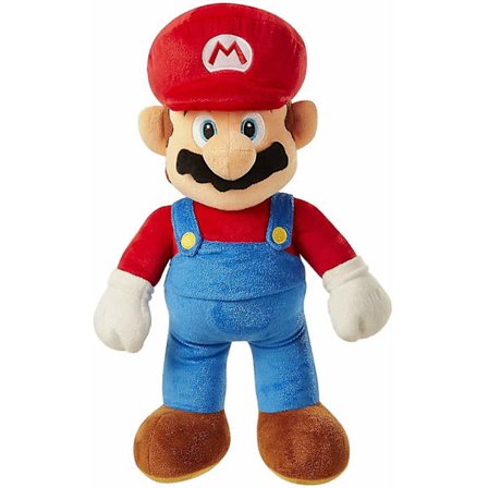 Super Mario Jumbo Plysj Stort Kosedyr Mykt Isdyr 50cm
