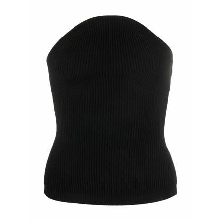 Khaite, Sleeveless Tops Zwart, Dames, Maat:M
