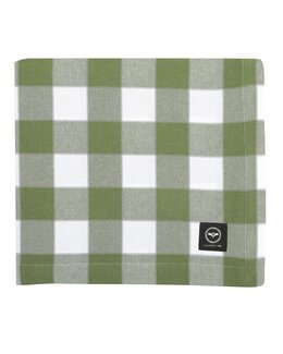 Liina ruudullinen Ted kierrätysmateriaalia Vihreä