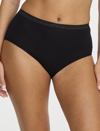 Damella of Sweden Midi Brief - Black - M