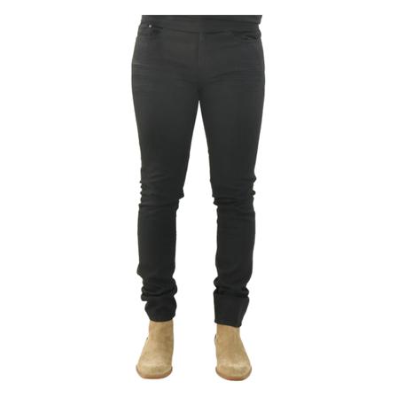 Saint Laurent, Skinny 5 Pockets Low Jeans Zwart, Heren, Maat:W33