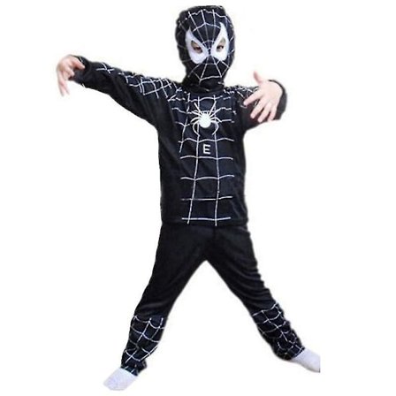 Barn Pojke Flicka Spiderman Cosplay Kostym Party Outfit Set Carnival Fancy Dress Up -
