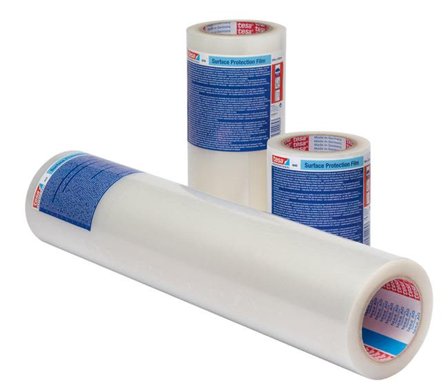 Tesa 4848 Ytskyddsfolie transparent 100 m x 250 mm, Maskintillbehör & förbrukning