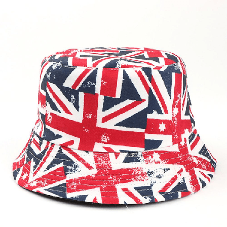 Union Jack Flag Uk Flag Spandauere Hætte Udendørs Fiskerhat Til Unisex Charles Iii Kroningsdekorationer Nationaldag Særlig Begivenhed [LGL] A