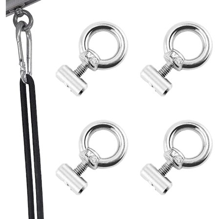 Markis Stoppare Paket, Camping Markis Stoppare Kit, Markisstoppare i Rostfritt Stål, Rörledningsskena Tillbehör för Husvagn, Husbil, Campervan, Båt