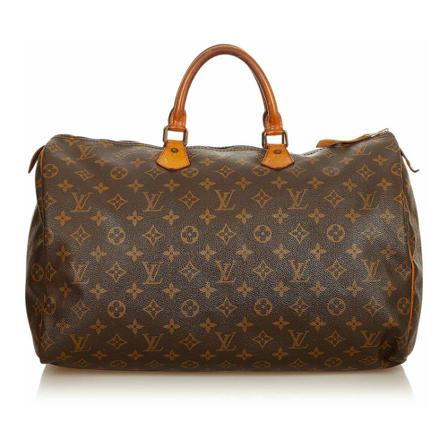 Louis Vuitton Vintage Pre-owned HandTas , Bruin , Dames , Maat: ONE Size Vintage Tassen