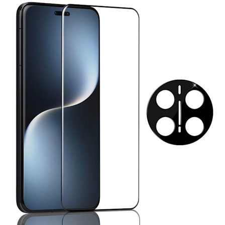 1-Pack Honor Magic 7 Pro Näytönsuoja & 1-Pack linssinsuoja - Karkaistu Lasi 9H - Super laatu 3D