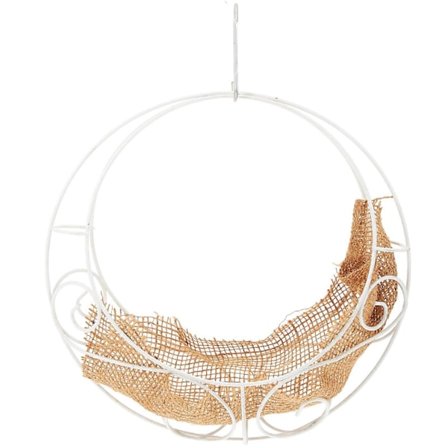 Jern Tråd Plantekasse Balkong Plantekasse Innendørs Plantekasse Blomsterkurv Plantekurv