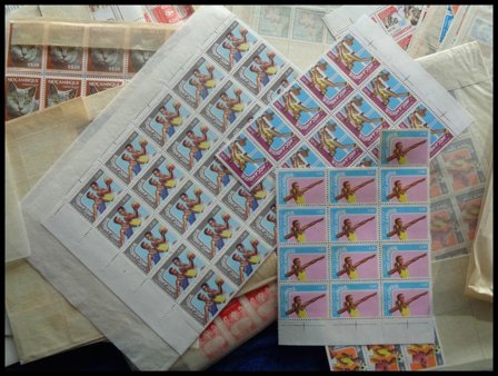 Mozambique - Lot ark og ark rester