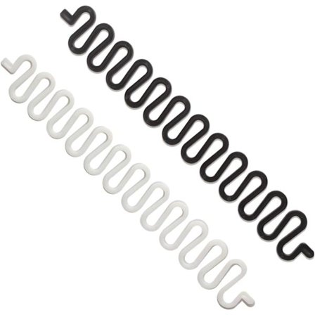 2 stk. hårstrikkeverktøy, mote fransk klips frisyre twist flette