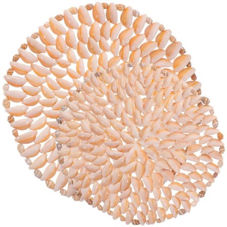 2 stk Seashell Coasters Holder Hot Pot Holder Rund Holder