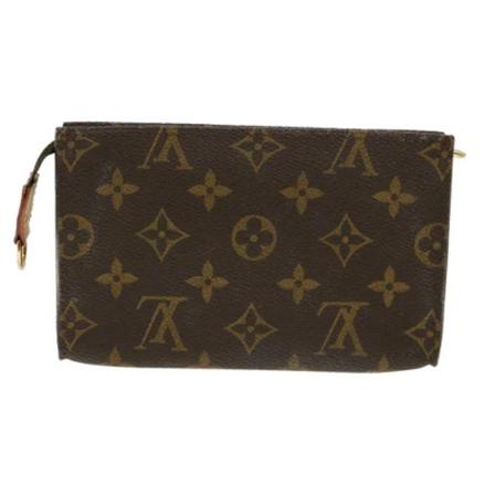 Louis Vuitton Vintage, Pre-owned Canvas pouches Bruin, unisex, Maat:ONE Size
