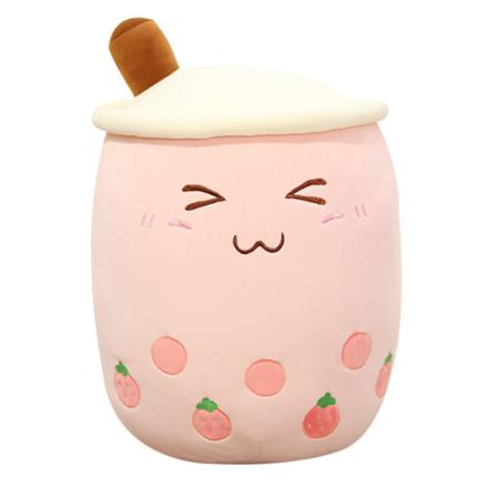 24 Cm Bubble Tea Plyschleksak Fylld Mat Mjölkte Mjuk Docka